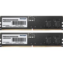 Модуль памяти DDR5 Patriot Signature Line 2x8GB 4800MHz Black (PSD516G4800K)