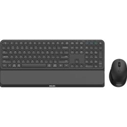 Комплект (клавиатура + мышь) Philips SPT6607B/00 Black