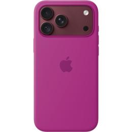 Чехол Apple Silicone Case with MagSafe для iPhone 18 Pro Max Magenta (MK904)