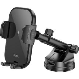 Автотримач із бездротовою зарядкою Hoco HW5 Journey Black (601450)