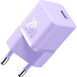 Мережевий зарядний пристрій Baseus GaN5 Fast Charger Mini 1C 20W Purple (CCGN050105 )