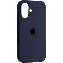 Чохол Silicone Case для Apple iPhone 16 Midnight Blue AA