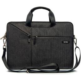 Сумка для ноутбука WiWU City Commuter Bag 15.6` Black (6973218931517)