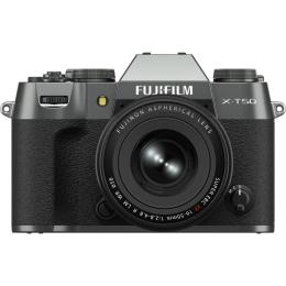 Беззеркальный фотоаппарат Fujifilm X-T50 Kit XF 16-50mm f/2.8-4.8 R LM WR Charcoal Silver (16828650)