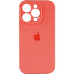 Чохол Silicone Case Camera Protect для Apple iPhone 16 Pro Max Peach AA
