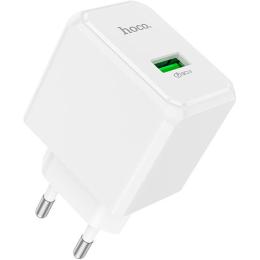 Сетевое зарядное устройство Hoco CS12A Ocean 18W White (603690)