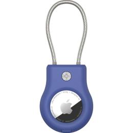 Чехол для поисковой метки Apple AirTag Keychain with Wire Cable Blue