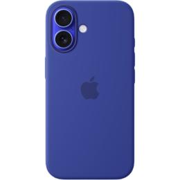 Чохол Silicone Case with MagSafe для Apple iPhone 16 Ultramarine AAA