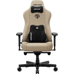Геймерське крісло Anda Seat Kaiser 3E XL Fabric Dark Beige(AD23YC-XL-09-H-CF-H01)