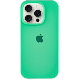 Чохол Silicone Case для Apple iPhone 16 Pro Max Spearmint АА