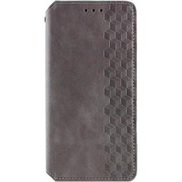 Чохол-книжка GETMAN Cubic Cover Case для Xiaomi Redmi 12 4G/5G Grey