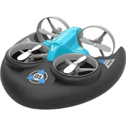 Квадрокоптер JJRC H101 Vehicle Drone Boat 3in1 Blue-Grey