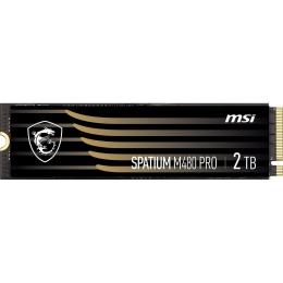 SSD накопитель MSI Spatium M480 Pro 2TB (S78-440Q600-P83)