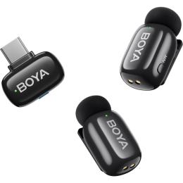 Микрофонная радиосистема Boya Mini 2-04 USB-C Black