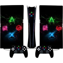 Наклейки для консолі DK Console Skin Sticker для PS5 Pro Digital (0137)