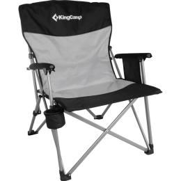 Складаний стілець KingCamp Comfort Black/Mediumgrey(2248.65.55)
