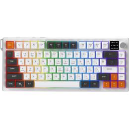 Клавиатура Ajazz AF82 Grey/White/Orange (AF82-GWO)