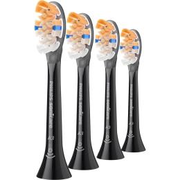 Насадка для зубної щітки Philips Sonicare A3 Premium All-in-One HX9094/88 Black 4шт