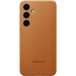 Чохол Epik Leather Case для Samsung Galaxy S24 Brown AAA