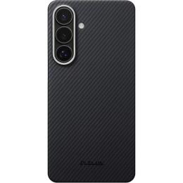Чехол Pitaka Edge Aaron Button Twill 600D для Samsung Galaxy S26 Black/Grey (KS2601)
