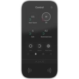 Панель управления охранной системой Ajax KeyPad TouchScreen White (000034514)