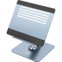 Підставка для ноутбука Hoco PH52 Plus Might Metal Rotating Tablet Desktop Holder Grey