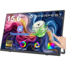 Портативный монитор UPERFECT 15.6` Touch FHD 60Hz 8000mAh