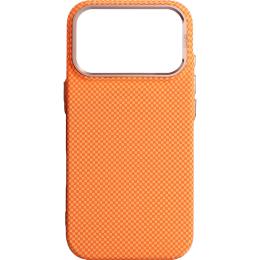 Чехол ArmorStandart LikeCarbon2 SE MagCase для Apple iPhone 17 Pro Kevlar Orange Rose Gold (ARM89168)