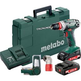 Дриль-шуруповерт Metabo BS 18 Quick Plus Angle Attachment + BitBox SP (602217870)