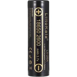 Аккумулятор LiitoKala 18650 2600mAh Li-ion 1шт (Lii-26A)
