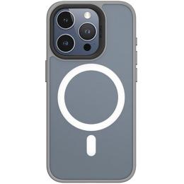 Чохол Blueo Frosted Anti-Drop with MagSafe для Apple iPhone 15 Pro Max Grey (BK5934-I15PMGR)