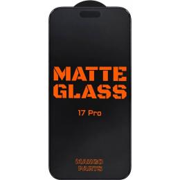 Защитное стекло Mango Matte Full Cover Glass для Apple iPhone 17 Pro Black