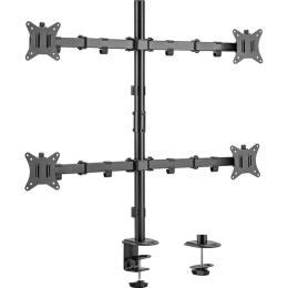 Настольное крепление для мониторов Brateck LDT66-C048 17`-32` Black
