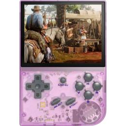 Ретро ігрова приставка Anbernic RG35XX 64GB Transparent Purple
