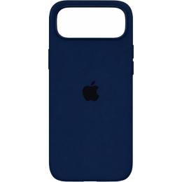 Чехол Silicone Case для Apple iPhone Air Mid Black AA