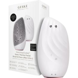 Чистящая щетка для лица GESKE Sonic Thermo Facial Brush&Face-Lifter 8в1 Starlight (HB0088)