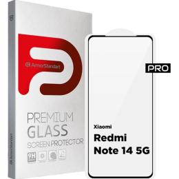 Захисне скло ArmorStandart Pro Full Glass для Redmi Note 14 5G Black (ARM83175)