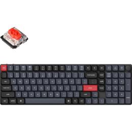 Клавиатура Keychron K17 PRO 100 Key RGB Gateron MX 2.0 Red Switch Black (K17P-B1-UA)