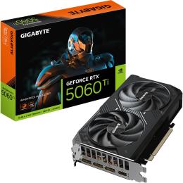 Відеокарта Gigabyte GeForce RTX 5060 Ti WINDFORCE MAX OC 16G (GV-N506TWF2MAX OC-16GD) UA