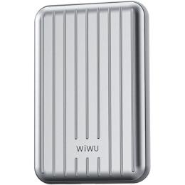 Внешний аккумулятор WiWU Trunk Series Magnetic PP02 Wireless Charger 5000mAh 20W Silver