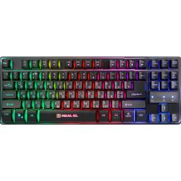 Клавіатура REAL-EL Gaming 8710 TKL Backlit Black (EL123100030)