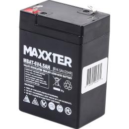 Аккумулятор Maxxter AGM 6V (6V/4.5Ah/27Wh) (MBAT-6V4.5AH)
