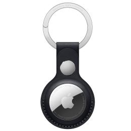 Чохол для Apple AirTag - Leather Key Ring (Black) HC