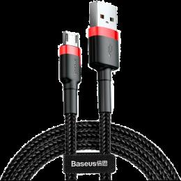 Кабель Baseus Cafule Micro USB 2m (CAMKLF-C91) Red/Black