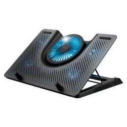 Підставка для ноутбука Trust GXT 1125 Quno 17.3" Blue LED Black (23581)