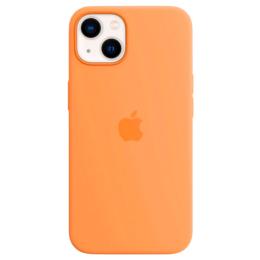 Чохол Silicone Case з MagSafe для Apple iPhone 13 (6.1) (Marigold) ААА