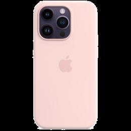 Чохол Silicone Case with MagSafe для Apple iPhone 14 Pro Chalk Pink AAA