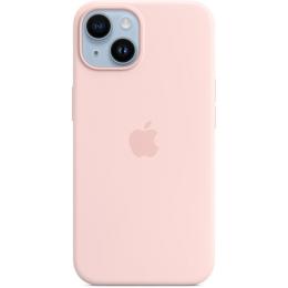 Чохол Silicone Case з MagSafe для Apple iPhone 14 (Chalk Pink) ААА