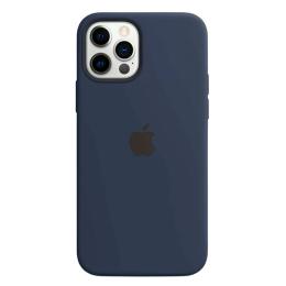 Чохол Silicone Case для Apple iPhone 12/12 Pro (Midnight Blue) АА