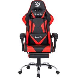 Геймерское кресло Defender Pilot Black/Red (64354)